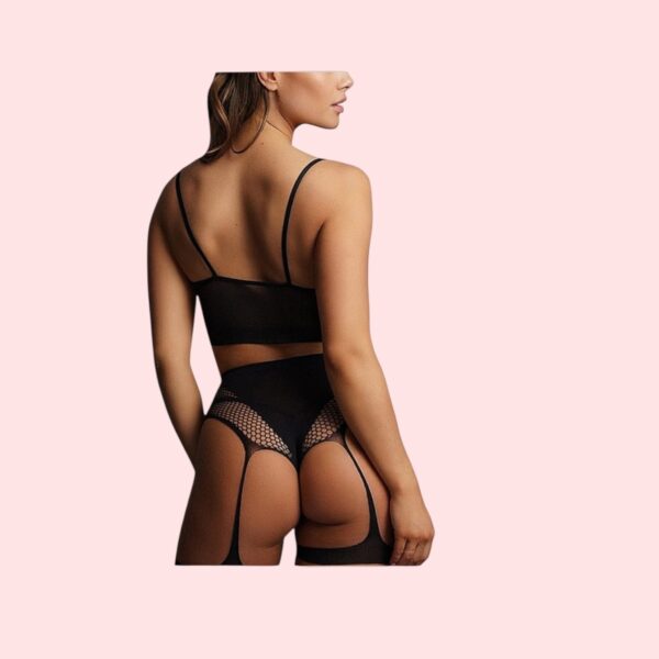Bra Set with Garters 2PC - Image 3