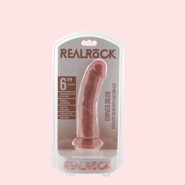 Curved Dildo with Suction Cup